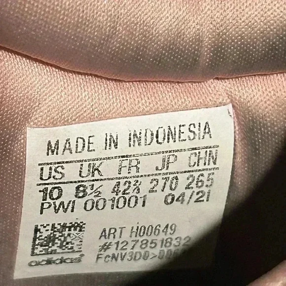 adidas Women's Racer TR21 Trail Running Shoe H00649 Pink/White Size 10 - Picture 10 of 10